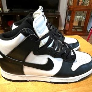 Jordan Black and White Sneakers
